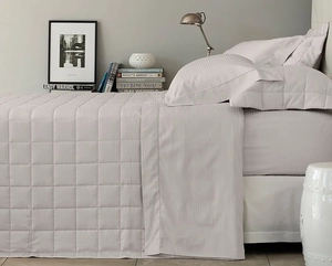 Jogo de Cama Buddemeyer Damask Stripes Casal - Cetim 300 Fios