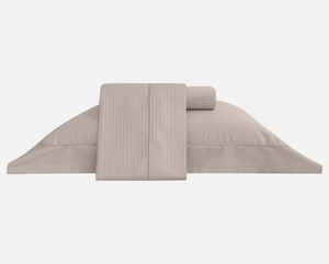 Jogo de Cama Buddemeyer Damask Stripes Casal - Cetim 300 Fios