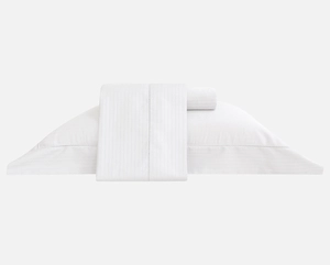 Jogo de Cama Buddemeyer Damask Stripes Casal - Cetim 300 Fios