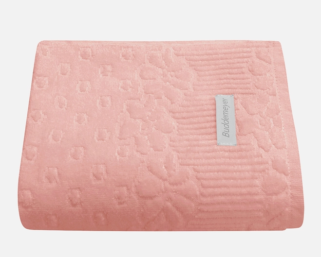 Toalha de Lavabo Buddemeyer Lollipop - Gramatura: 440g/m² - Ref. 1303 Rosa